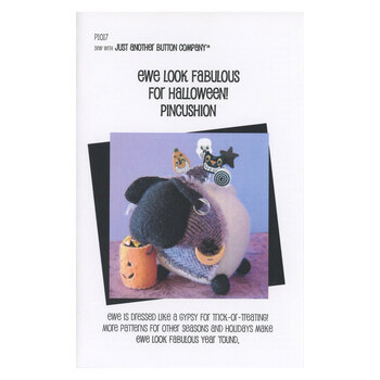 Ewe Look Fabulous For Halloween! Pincushion Pattern