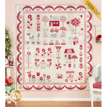  My Summer House Quilt Kit - Laser Cut, Image