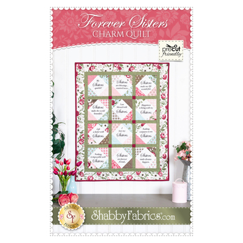 Forever Sisters Charm Quilt Pattern, Image