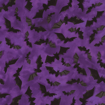 Into the Web W5342-14-Purple by Hoffman Fabrics, Image