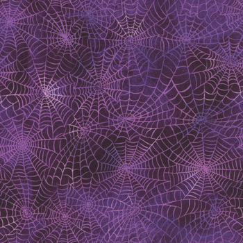 Into the Web W5344-14-Purple by Hoffman Fabrics, Image