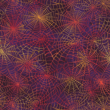 Into the Web W5344-130-Multi by Hoffman Fabrics, Image