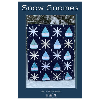 Snow Gnomes Quilt Pattern, Image