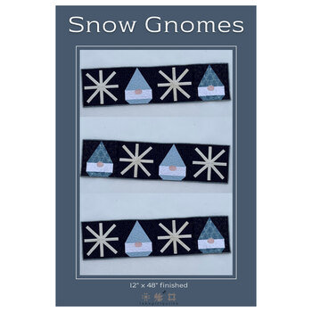 Snow Gnomes Table Runner Pattern, Image