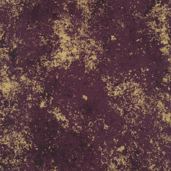 Brilliance W5363-46G Plum Gold by Hoffman Fabrics