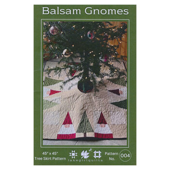 Balsam Gnomes Tree Skirt Pattern, Image