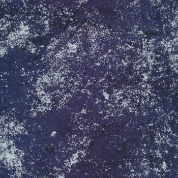 Brilliance W5363-19S Navy Silver by Hoffman Fabrics, Image