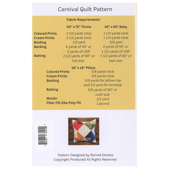 Carnival Quilt Pattern, Image