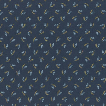 Beach House A-1175-B Midnight Seascape by Edyta Sitar for Andover Fabrics, Image