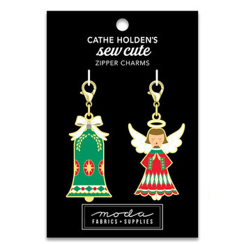 Sew Cute Bell & Angel Zipper Pulls, Image