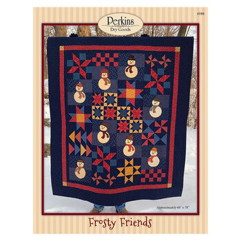 Frosty Friends Quilt Pattern, Image