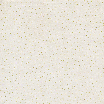 Christmas Splendor W7784-20G Natural Gold by Hoffman Fabrics