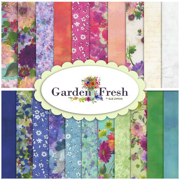 Garden Fresh  21 FQ + Panel Set by Sue Zipkin for Clothworks, Image