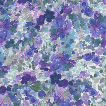 Garden Fresh Y4257-27 Purple by Sue Zipkin for Clothworks, Image