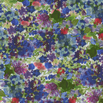 Garden Fresh Y4258-55 Multi Color by Sue Zipkin for Clothworks, Image