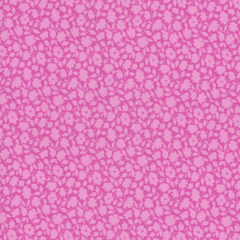 Plain and Simple A-003-E Silhouette Fuchsia by Andover Fabrics