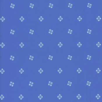 Plain and Simple A-005-B Flower Box Cerulean by Andover Fabrics, Image