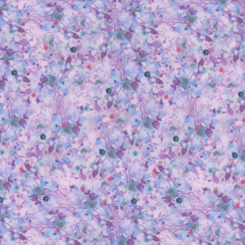 Garden Fresh Y4261-26 Light Purple by Sue Zipkin for Clothworks, Image