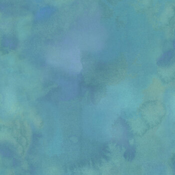 Garden Fresh Y4262-34 Dark Aqua by Sue Zipkin for Clothworks, Image