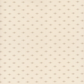 Plain and Simple A-007-L Flower Pin Oatmeal by Andover Fabrics, Image