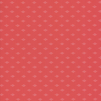 Plain and Simple A-007-R Flower Pin Red by Andover Fabrics, Image