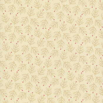 Tree Farm R170976D-Cream by Pam Buda for Marcus Fabrics, Image