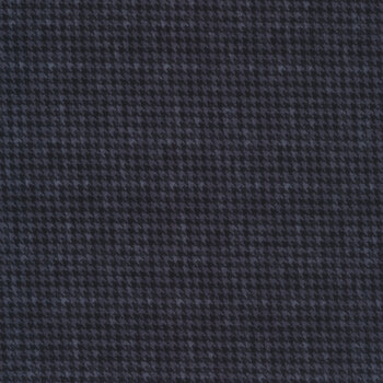 Houndstooth Basics 8624-99 Black by Henry Glass Fabrics, Image