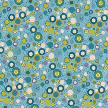 Bubble Dot Basics 9612-11 by Leanne Anderson for Henry Glass Fabrics, Image