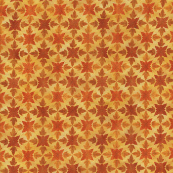 Autumn Celebration 7AUT-1 Rust Medallions by Jason Yenter for In The Beginning Fabrics