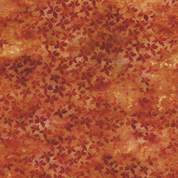 Autumn Celebration 8AUT-1 Rust Shadows by Jason Yenter for In The Beginning Fabrics, Image