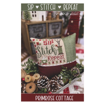 Sip Stitch Repeat Cross Stitch Pattern