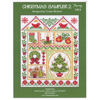 Christmas Sampler 2 Cross Stitch Pattern, Image