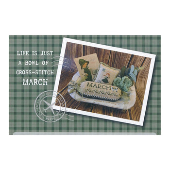 Life is Just a Bowl of Cross Stitch March Pattern, Image