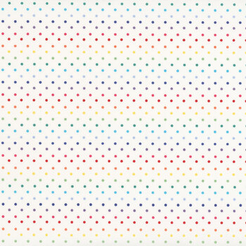 Swiss Dot C660-RAINBOW by Riley Blake Designs, Image