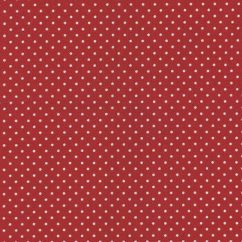 Swiss Dot C670-BARNRED by Riley Blake Designs, Image