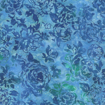 Azure Breeze - Artisan Batiks 22448-215 Surf by Lauren Wan for Robert Kaufman Fabrics, Image