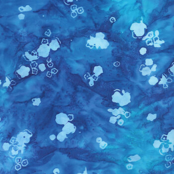 Azure Breeze - Artisan Batiks 22450-11 Royal by Lauren Wan for Robert Kaufman Fabrics, Image