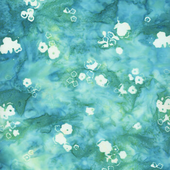 Azure Breeze - Artisan Batiks 22450-56 Pond by Lauren Wan for Robert Kaufman Fabrics, Image