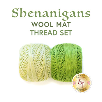  Shenanigans Wool Mat - 2pc Embroidery Thread Set, Image