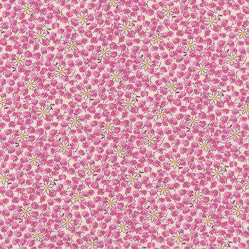 Nana Mae 8 1497-22 Pink by Henry Glass Fabrics, Image