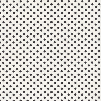 Coffee Life 82676-199 Dots White by Jennifer Pugh for Wilmington Prints, Image