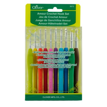 Clover Amour Crochet Hook - 10pc, Image