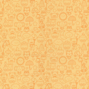 Special Delivery C15283-YELLOW by Doodlebug Design Inc. for Riley Blake Designs, Image