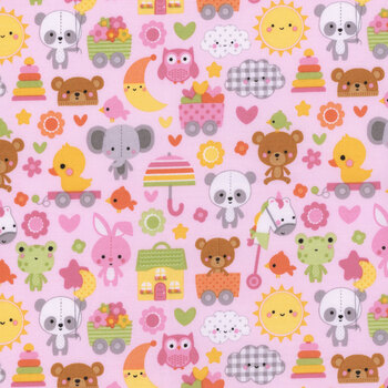 Bundle of Joy C15290-PINK by Doodlebug Design Inc. for Riley Blake Designs, Image