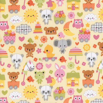 Bundle of Joy C15290-YELLOW by Doodlebug Design Inc. for Riley Blake Designs, Image