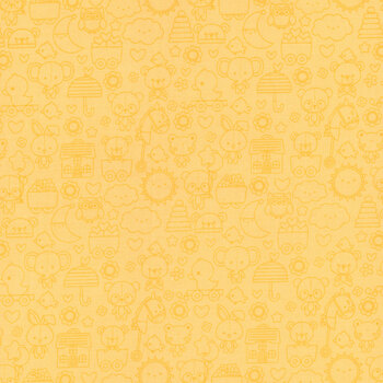 Bundle of Joy C15293-YELLOW by Doodlebug Design Inc. for Riley Blake Designs, Image