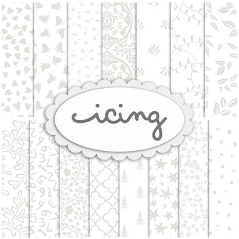 Icing  15 FQ Set by Whistler Studios for Windham Fabrics, Image