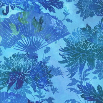 Oriental Gardens 2OG-2 by Jason Yenter for In The Beginning Fabrics