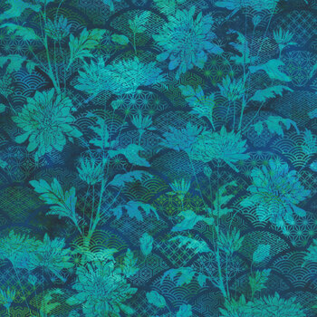 Oriental Gardens 4OG-2 by Jason Yenter for In The Beginning Fabrics