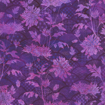 Oriental Gardens 4OG-3 by Jason Yenter for In The Beginning Fabrics, Image